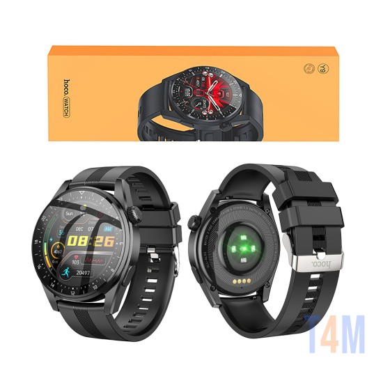 Smartwatch Hoco Y9 Sports 1.36" Versión Llamada Negro